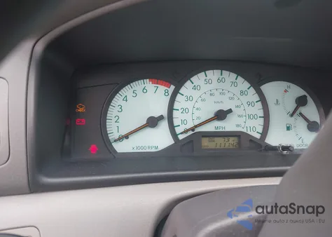 2003 Toyota Corolla Le z USA, uszkodzony, nr VIN JTDBR32E630005684